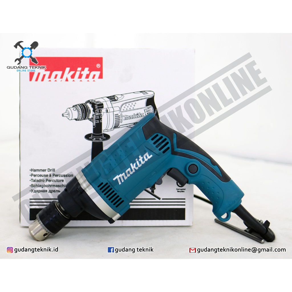 Mesin Bor Beton Makita HP 1630 Rotary Hammer Makita HP1630