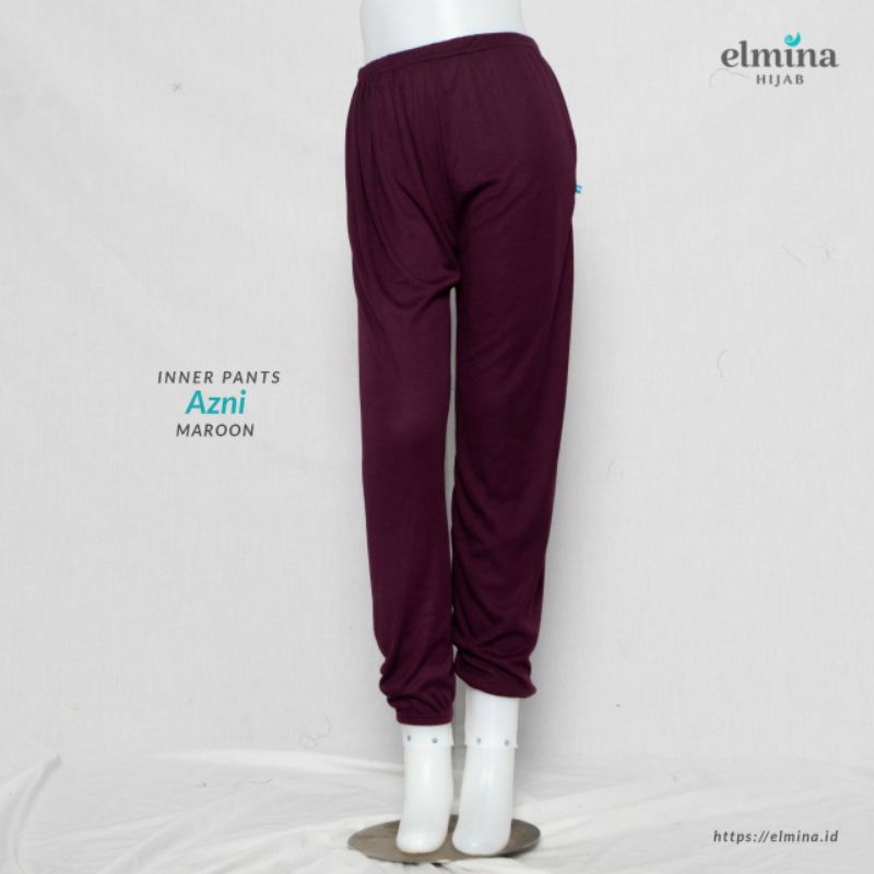 CELANA DALAM GAMIS PANTS AZNI BY ELMINA UKURAN JUMbO WARNA MAROON