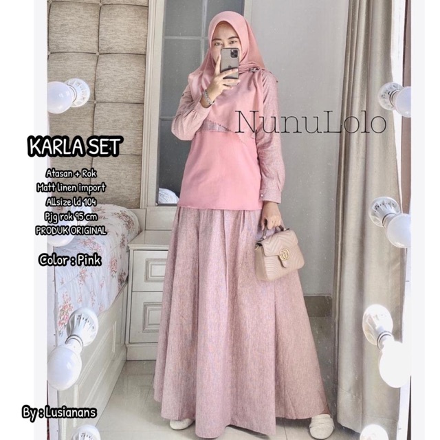 KARLA ROK SET ORIGINAL NUNULOLO