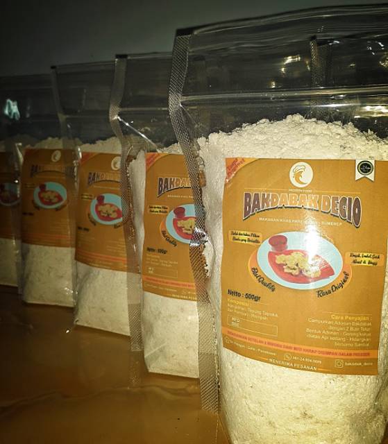 

ADONAN BAKDABAK DECIO (Kemasan 500 Gram) => Makanan Khas Prenduan Sumenep