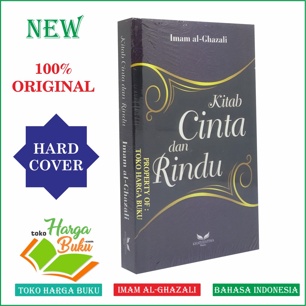 Kitab Cinta dan Rindu Karya Imam Al-Ghazali Penerbit Khatulistiwa