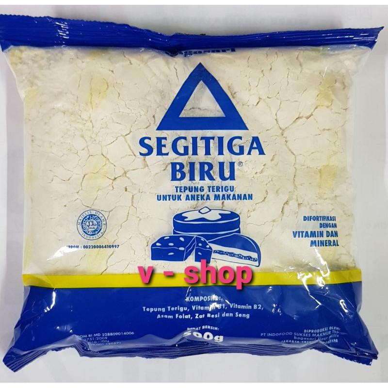 

Tepung Terigu Segitiga Biru 500gr