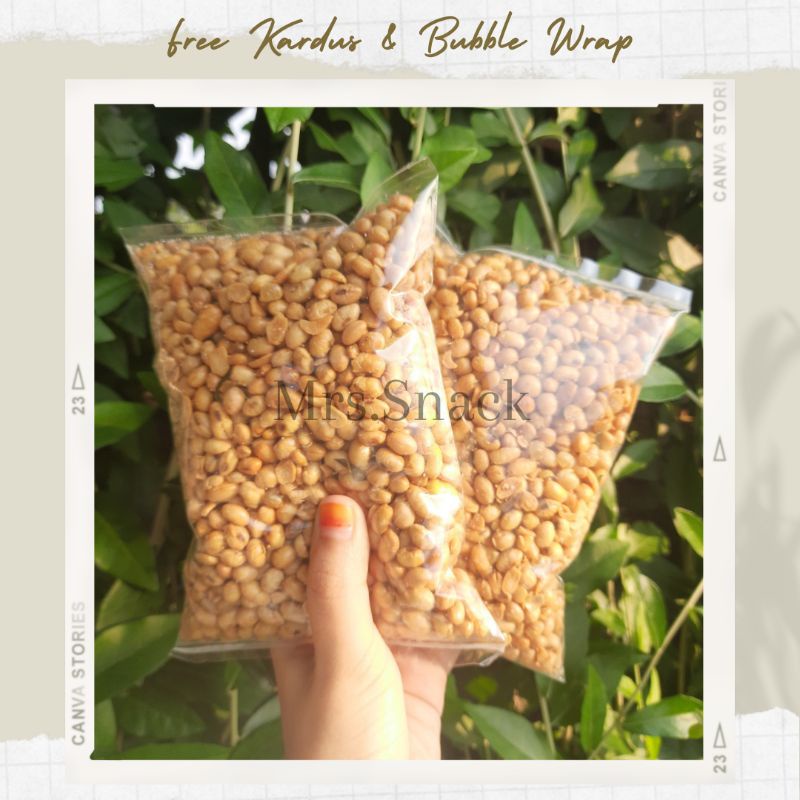 

KACANG KEDELAI 250 gr GORENG RENYAH DAN GURIH | SNACK KILOAN