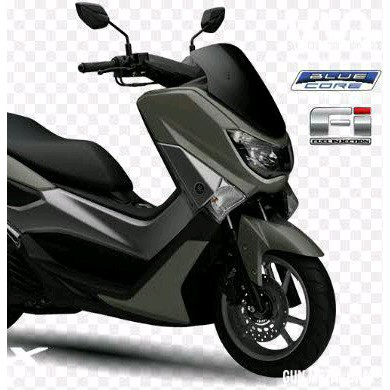 spakbor depan yamaha nmax 2DP warna gray cokat doff