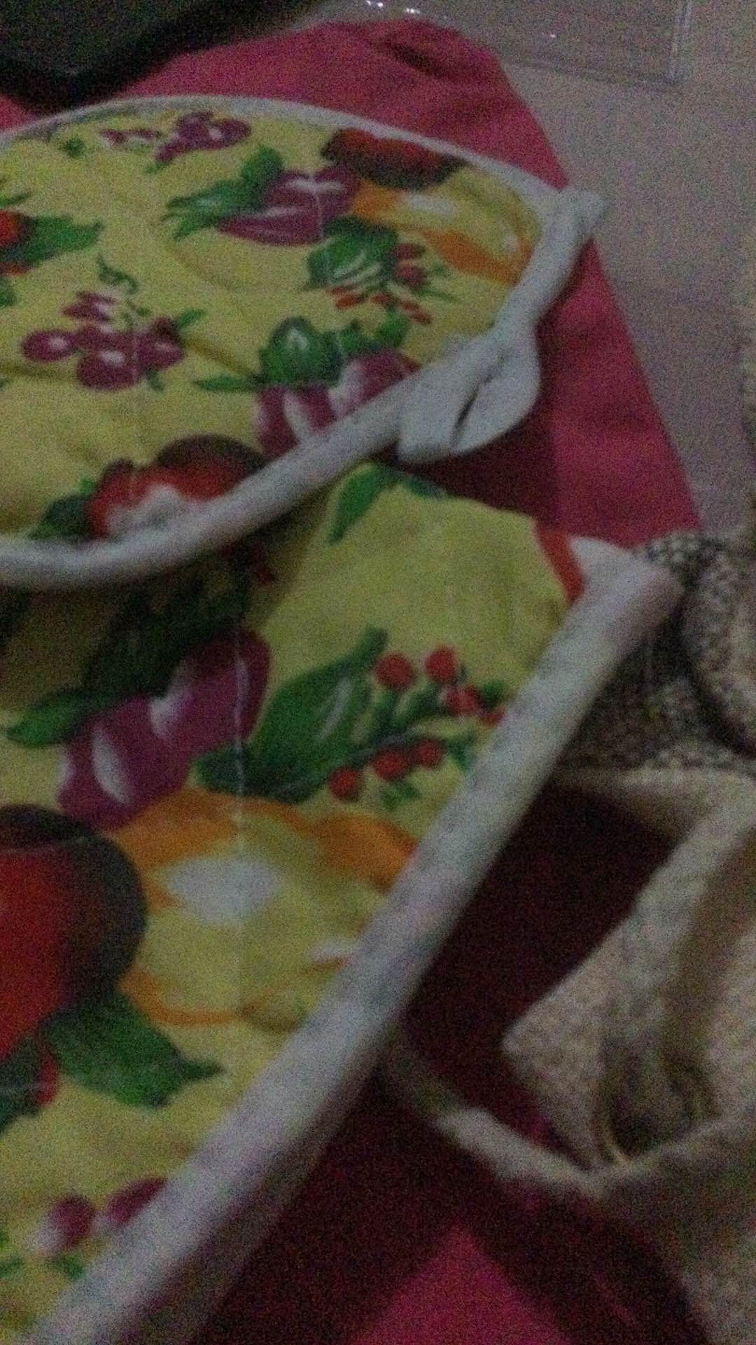 Cooking Oven Gloves Sarung Tangan Set Masak Dapur Anti Panas Cempal Sap