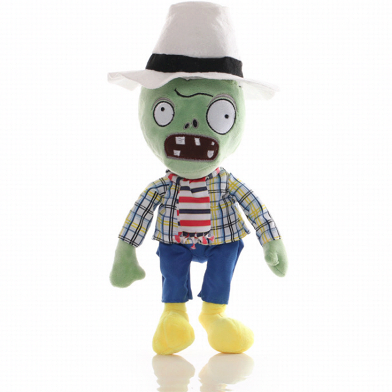 30cm/12.2&quot; Plants vs Zombies Mainan Plush Toys Hats Pirate Duck Boneka Plush Stuffed Doll Toy