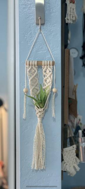 READY STOK) macrame pot gantung/ macrame plant hanger (POT 006)