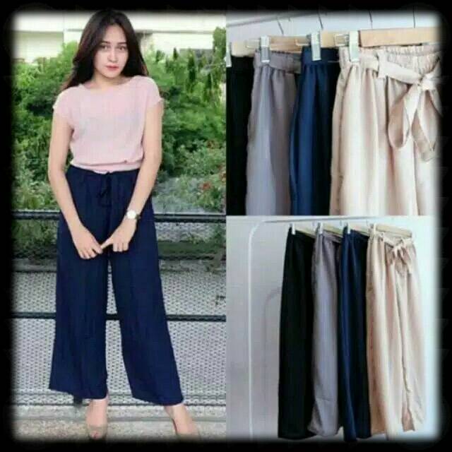 RIBBON CULLOTES/RIBBON PANTS/KULOTWOLFIS/KULOT