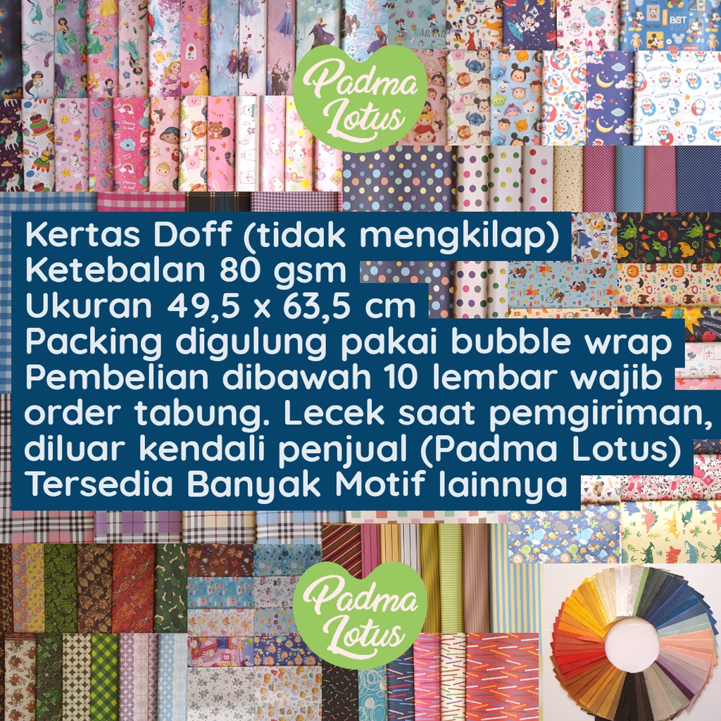 Kertas Kado Sansan Wawa Motif Batik