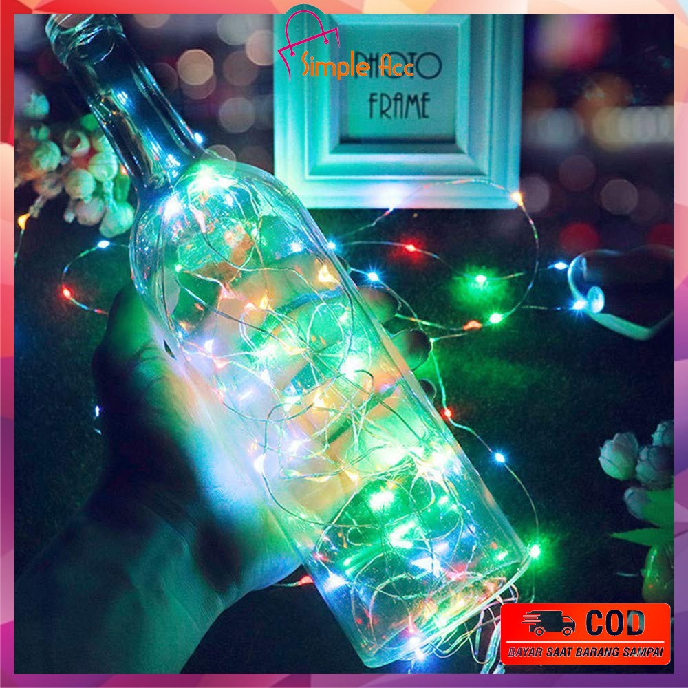 *COD* DO-C17 C199 Lampu Tumblr Light Led 10 Mtr OPP 100 LED 50 LED Lampu Hias Dekorasi Kamar Hiasan-6