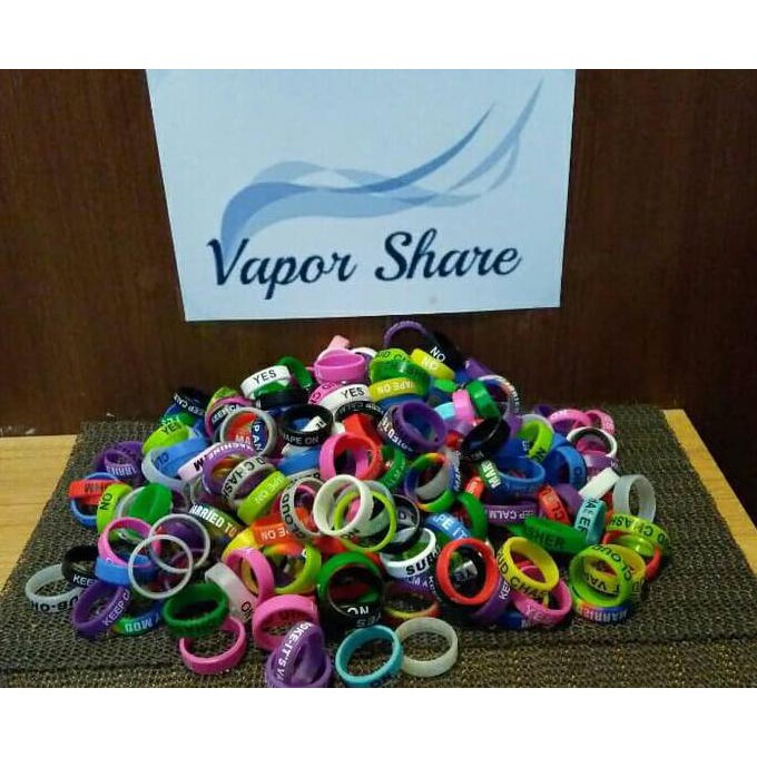 Silicon Ring Vapeband (Random Color)