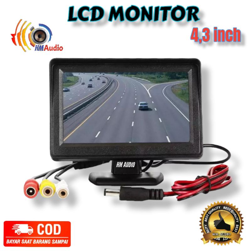 LCD MONITOR 4 Monitor tv 4,3 inch