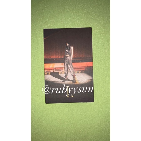 Lalisa Rare Gold Photocard