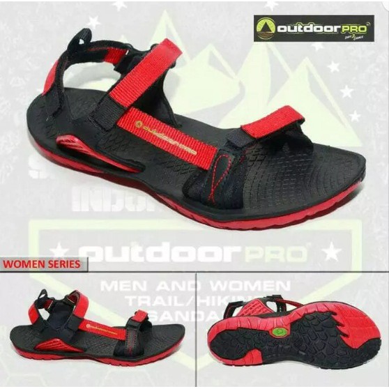 Sandal Gunung Wanita atau sandal Outdoor Pro women series Theya Tx Red