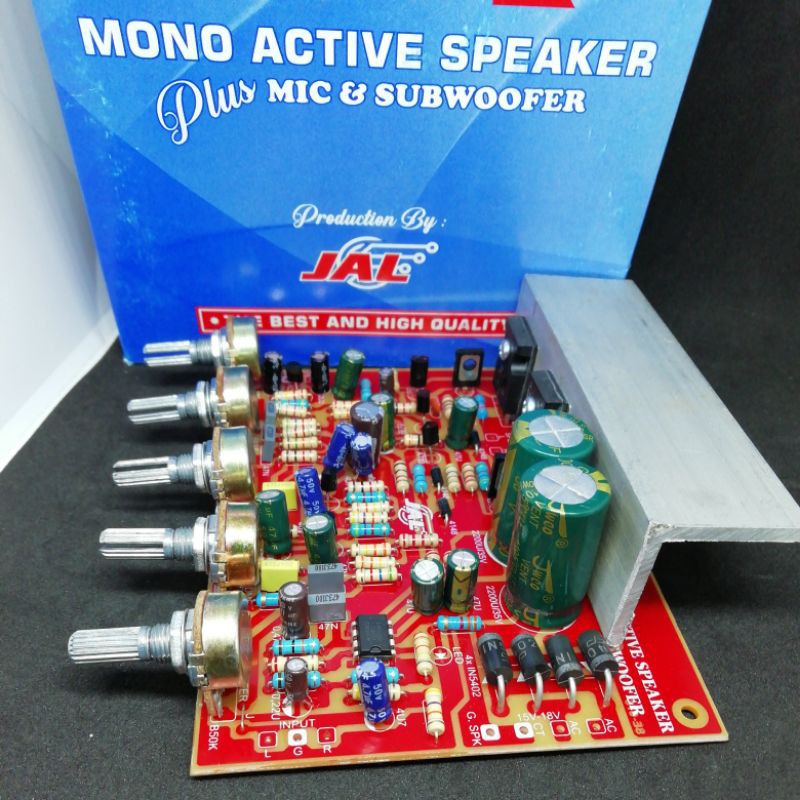 KIT SPEAKER AKTIF MONO PLUS SUBWOOFER JAL 630