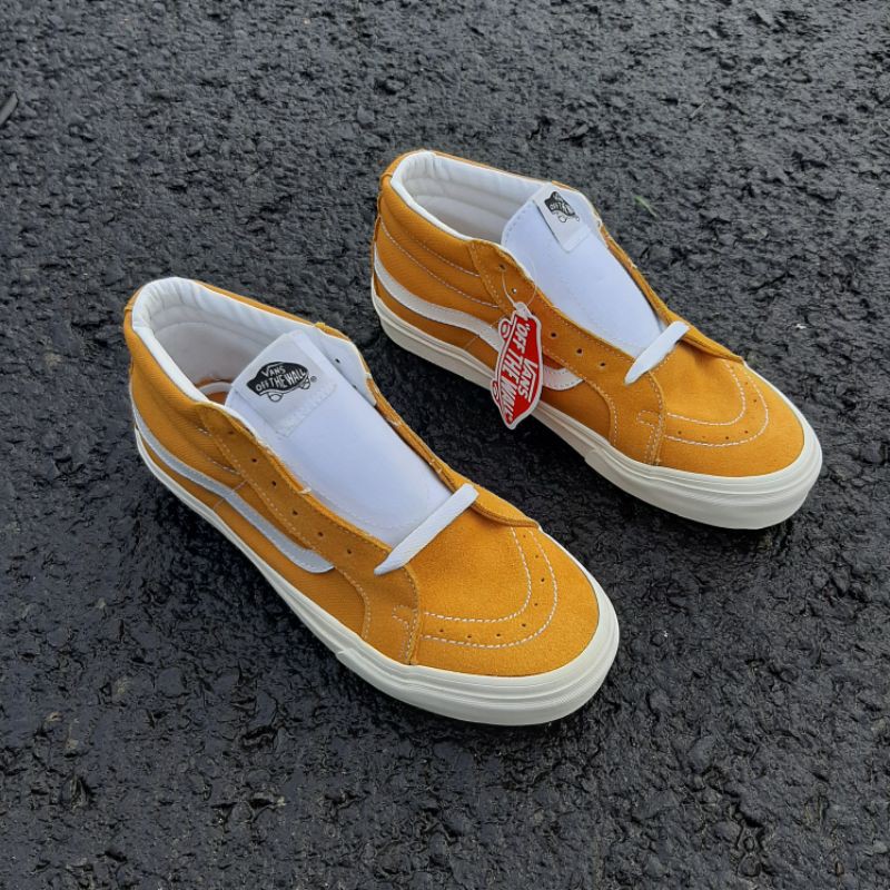 SALE VANS SK8 MID SUNFLOWER CLASSIC(GLOBAL)