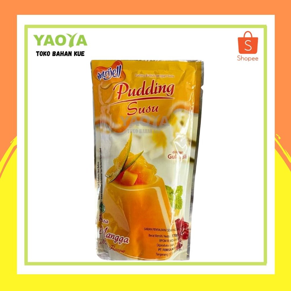

NUTRIJELL PUDDING SUSU 170G MANGGA