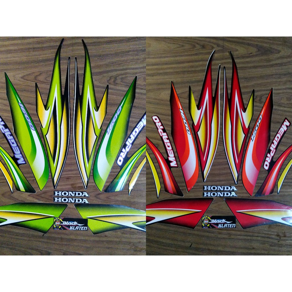 STRIPING MEGA PRO 2005 RUJI