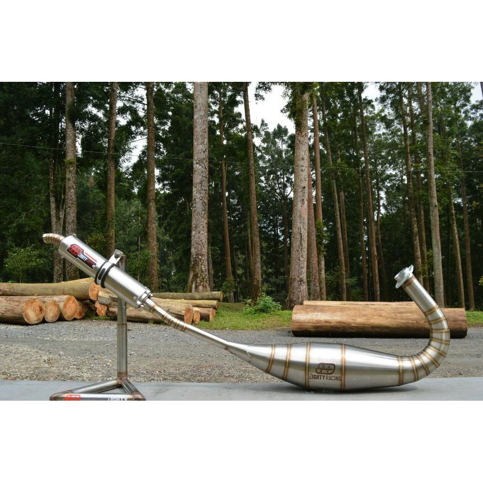 LJK Knalpot Ninja 150 R RR SS Eighty Racing Stainless