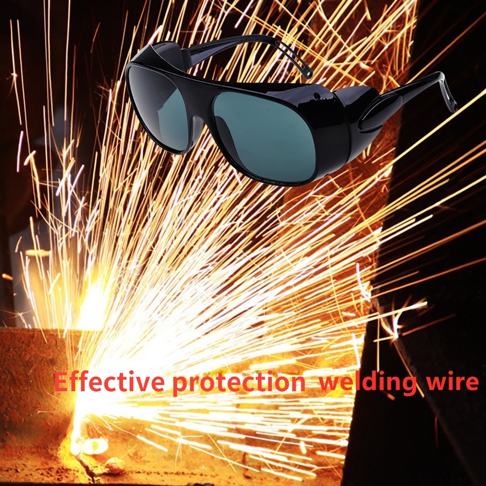 1pc Comfortable Anti-Splash And Anti-infrared Welding Protective Glasses For Industrial Cutting, Welding, Etc.