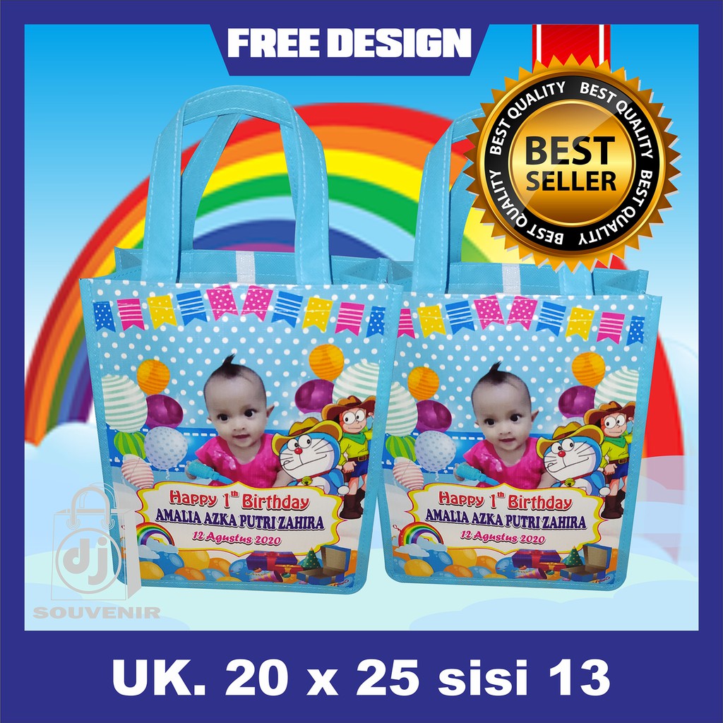 

GOODIEBAG ULTAH MURAH KARAKTER DORAEMON /Tas ultah karakter / tas ultah murah / tas ulang tahun anak