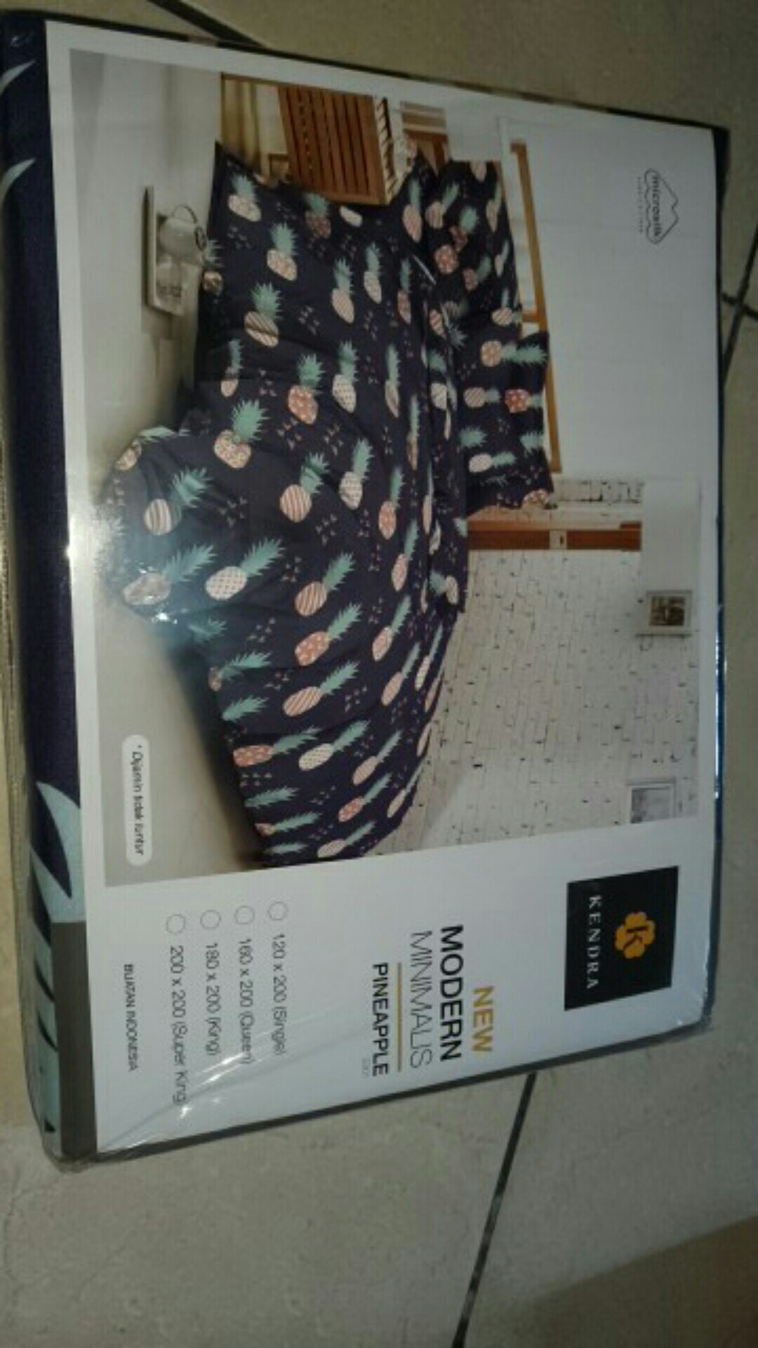 Rc Sprei Single New Kendra Ukuran 120x200