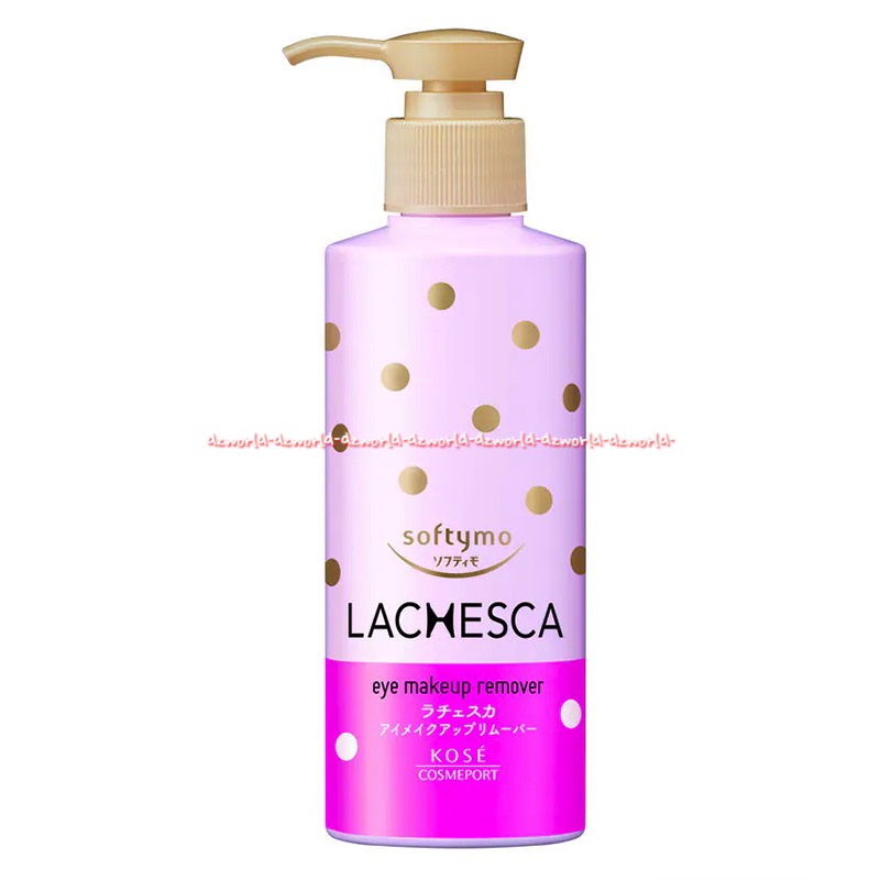 Kose Cosmeport Softymo Lachesca 180ml Oil Cleansing Eye Makeup Remover Water Cleansing Pembersih Muka