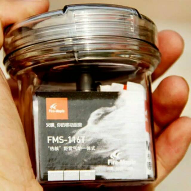 Kompor Fire Maple FMS-116T titanium firemaple stove ultralight mini portable gas lipat camping