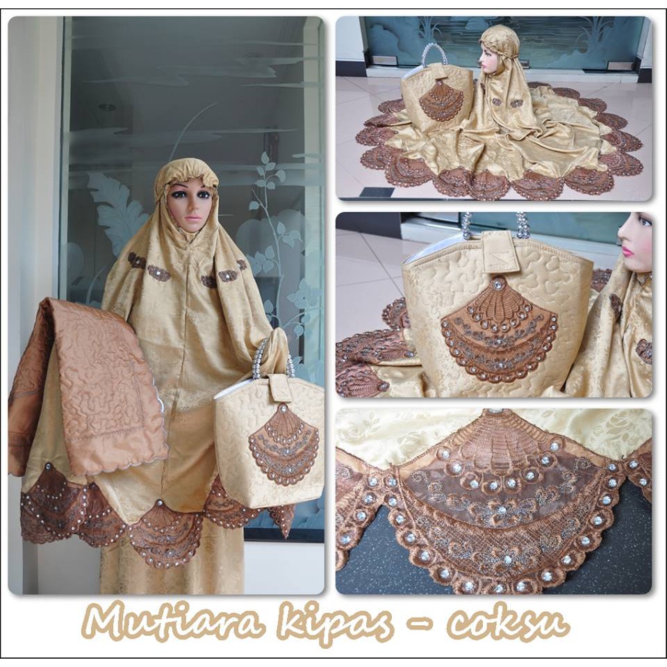 Mukena Dewasa Mutiara Kipas