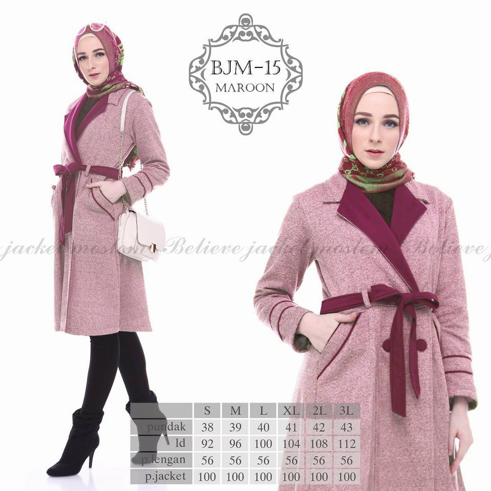 Jaket wanita believe  BJM 14