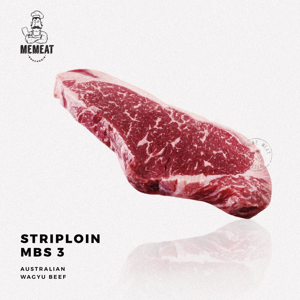 

Striploin MBS 3 - Australian Wagyu Beef - Memeat