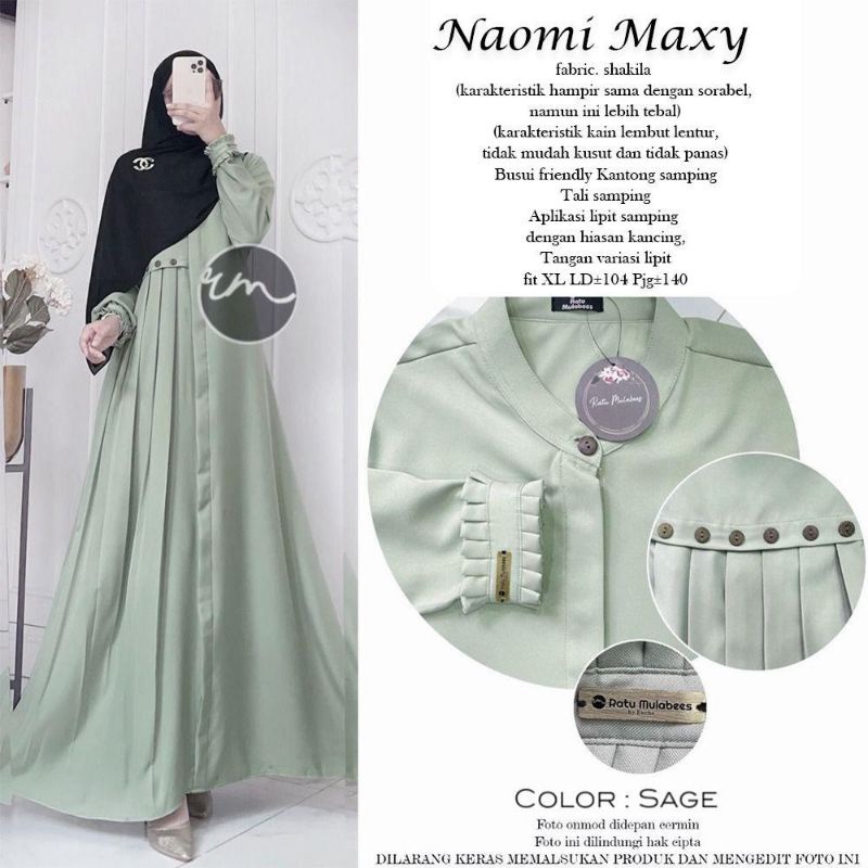 Larose / Naomi maxy by Ratu Mulabees
