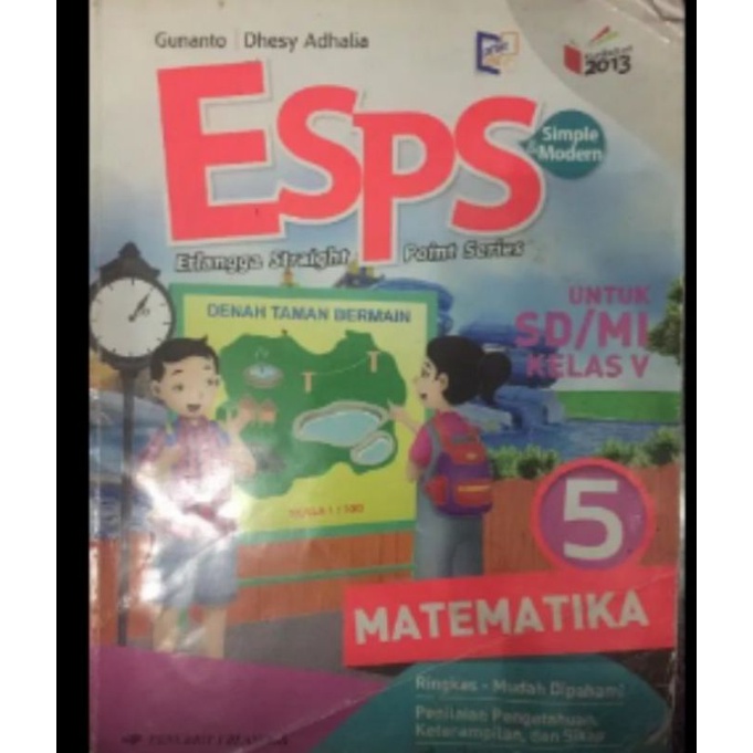 buku esps matematika kelas 5 sd