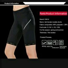 celana sepeda wanita pendek cheji