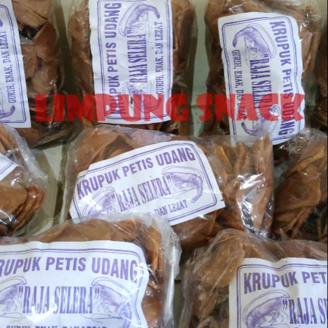 

Kerupuk Petis Udang khas Kendal 250gr TANPA JEMUR DI JAMIN KRIUK