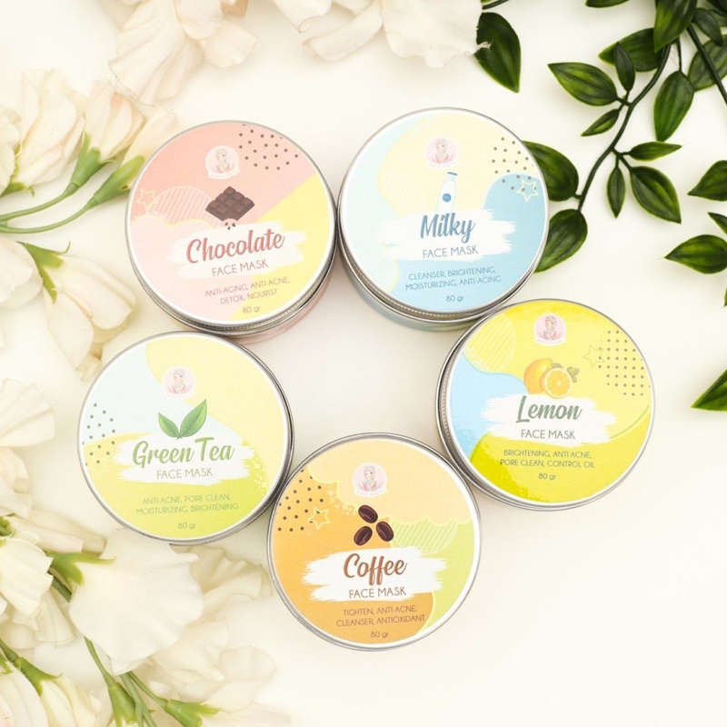 MBC FACE MASK ORGANIK || Masker Pot 80 gr