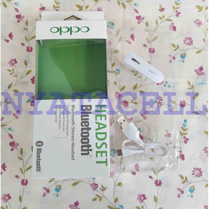 OBRAL Handsfree Bluetooth Oppo Headset Earphone Original 99