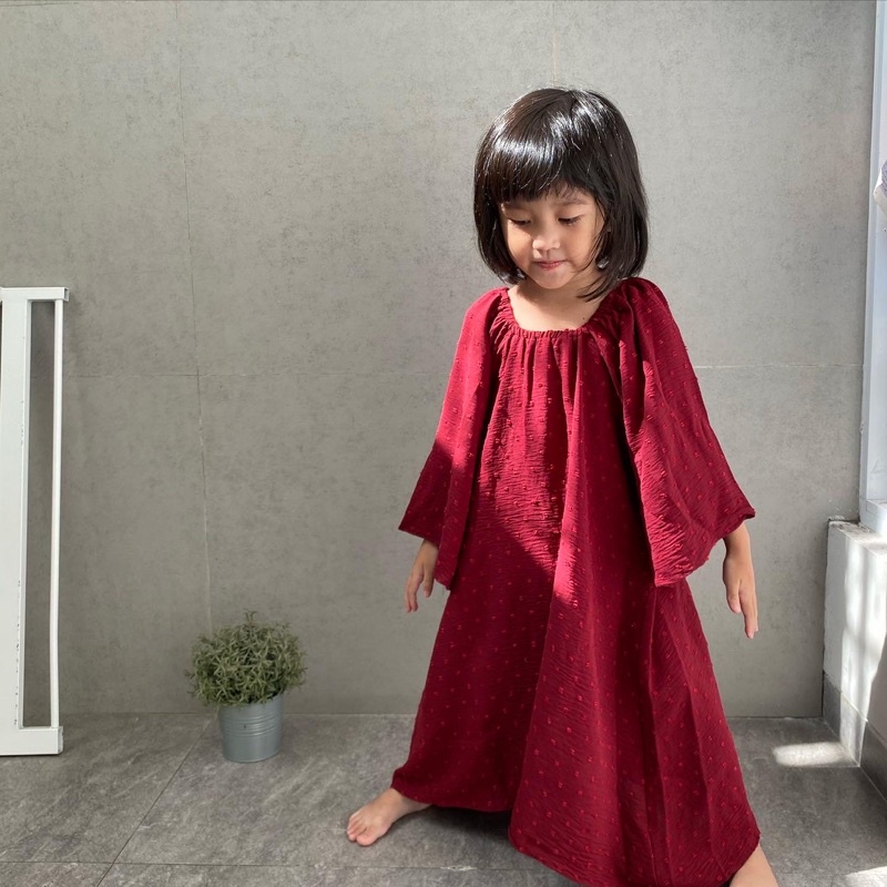 NABO - Kamila Abaya Kids  (BAJU LEBARAN ANAK)