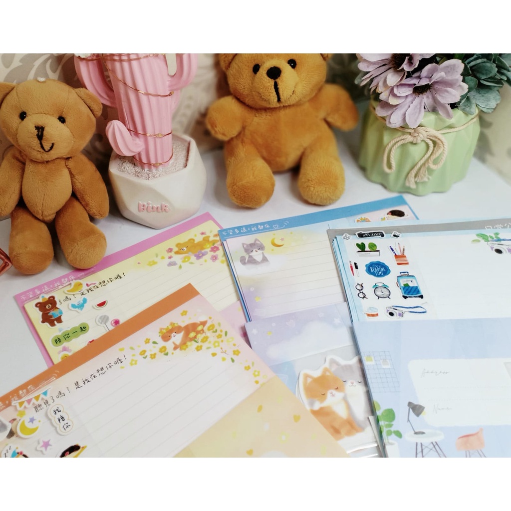 

LETTER SET ANIMAL/kumpulan surat