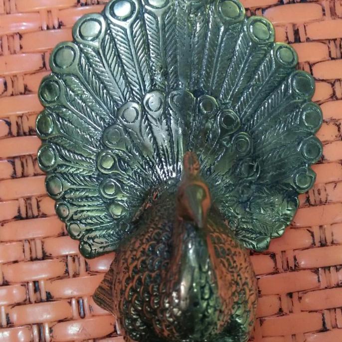 Silahkan Order] Patung Burung Merak Asli Logam