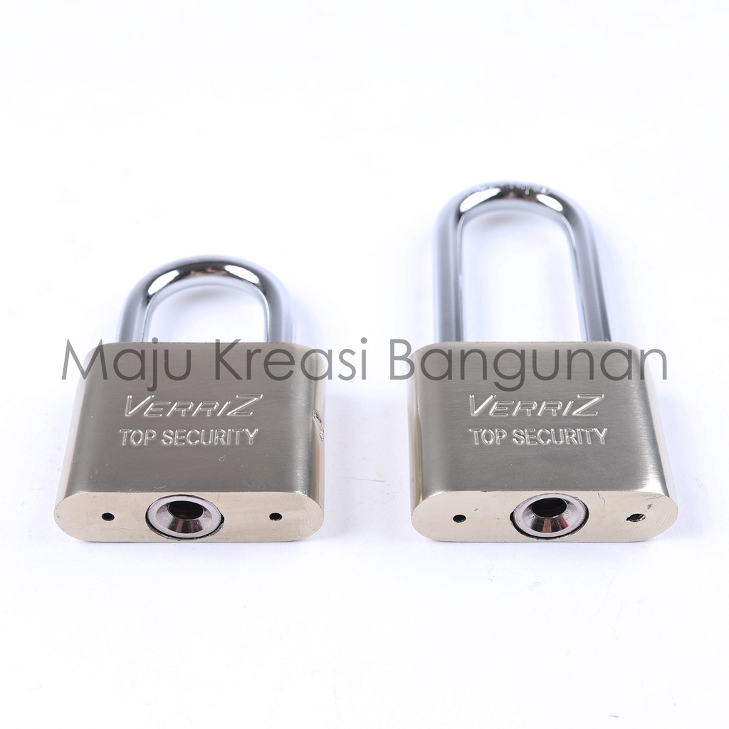 Gembok Rumah Pagar Toko Panjang Pendek Padlock 50mm 50S 50L 3 Kunci 50 mm Verriz Dan Xiang MT