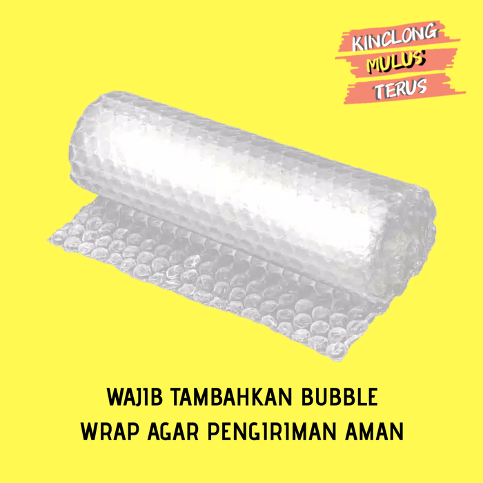 

[WAJIB] Tambahkan BUBBLE WRAP agar pengiriman AMAN