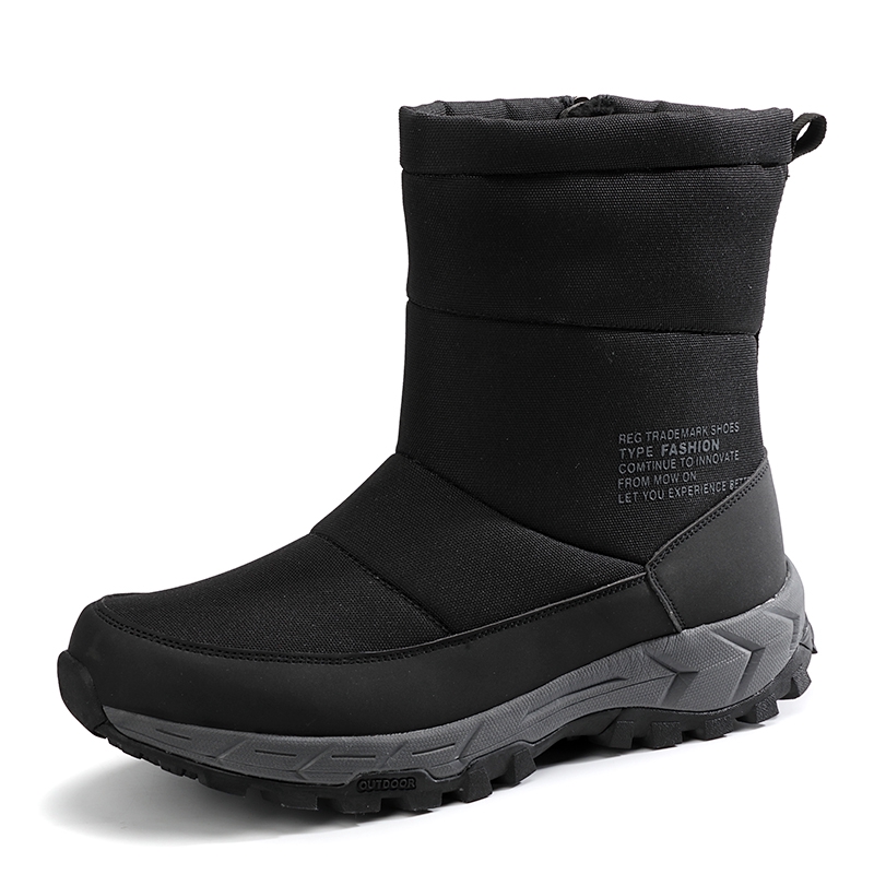 mens slip on snow boots
