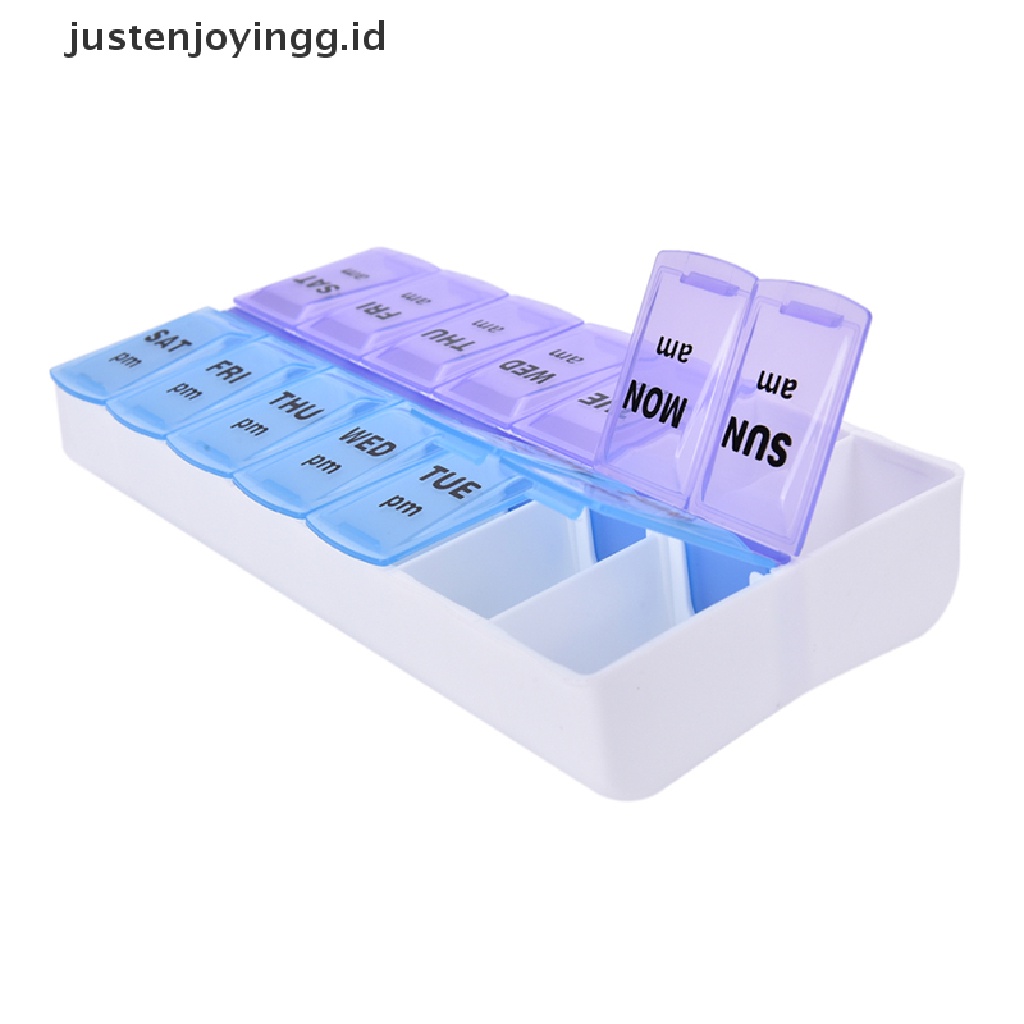 Kotak Holder Penyimpanan Obat Pil 7 Hari