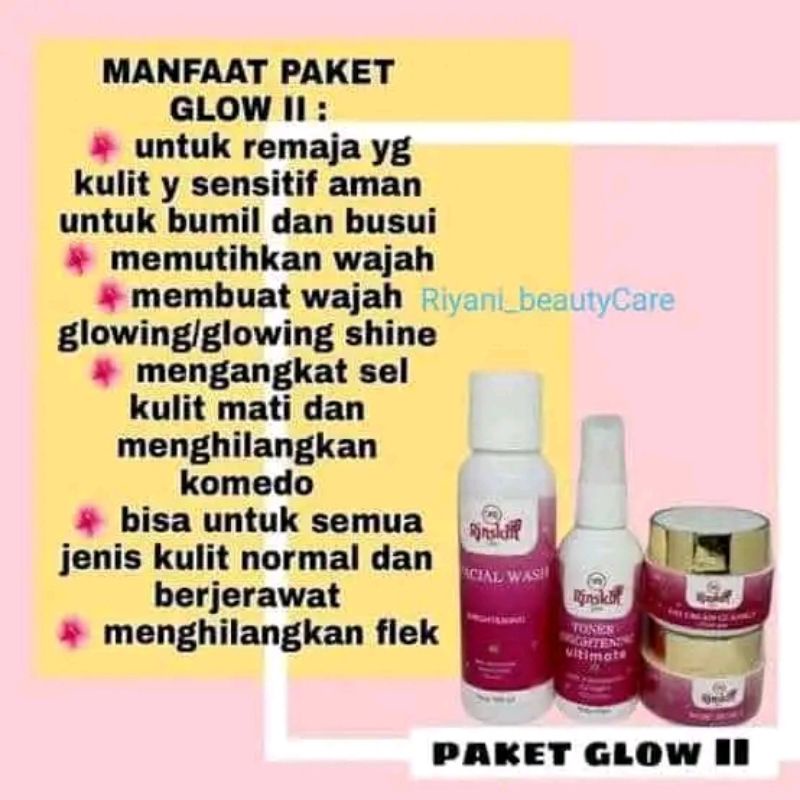 Skincare Pelicin RJNskin,NR Glow Skincare