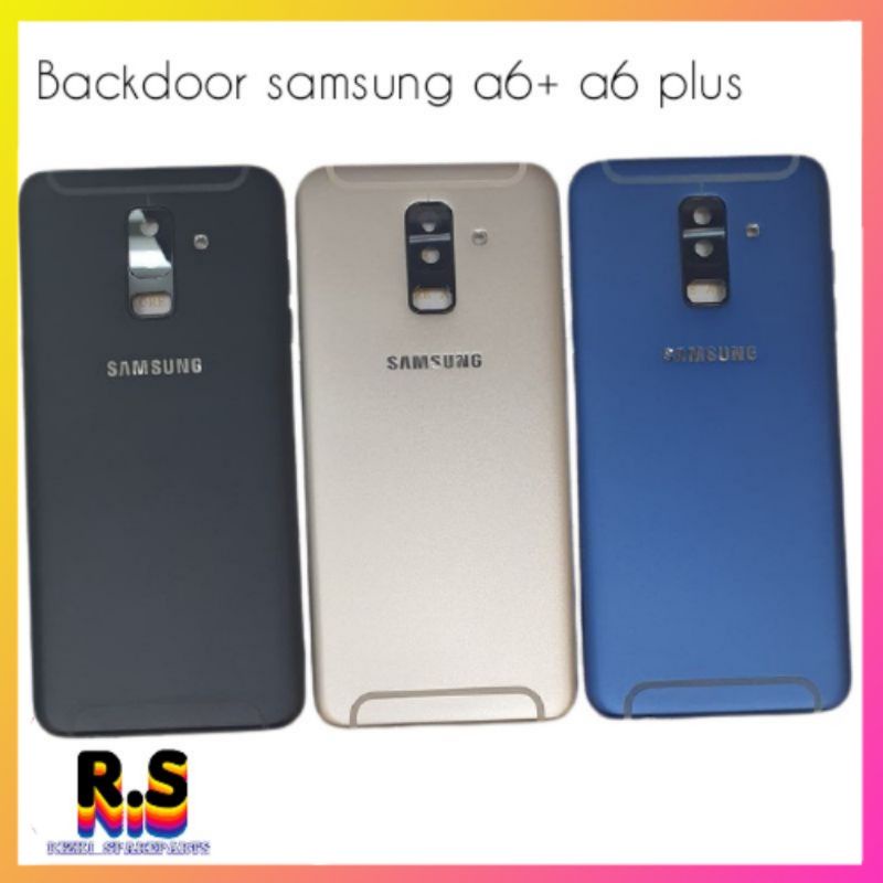 BACKDOOR CASING TUTUP BELAKANG SAMSUNG A6+ A6 PLUS ORIGINAL