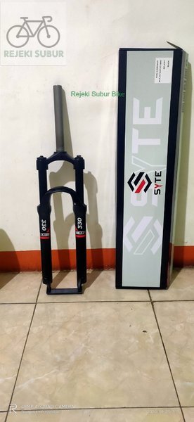 Fork suspesi 27.5 box Syte isi pacific xrace 330 Lock Sepeda MTB Hybrid