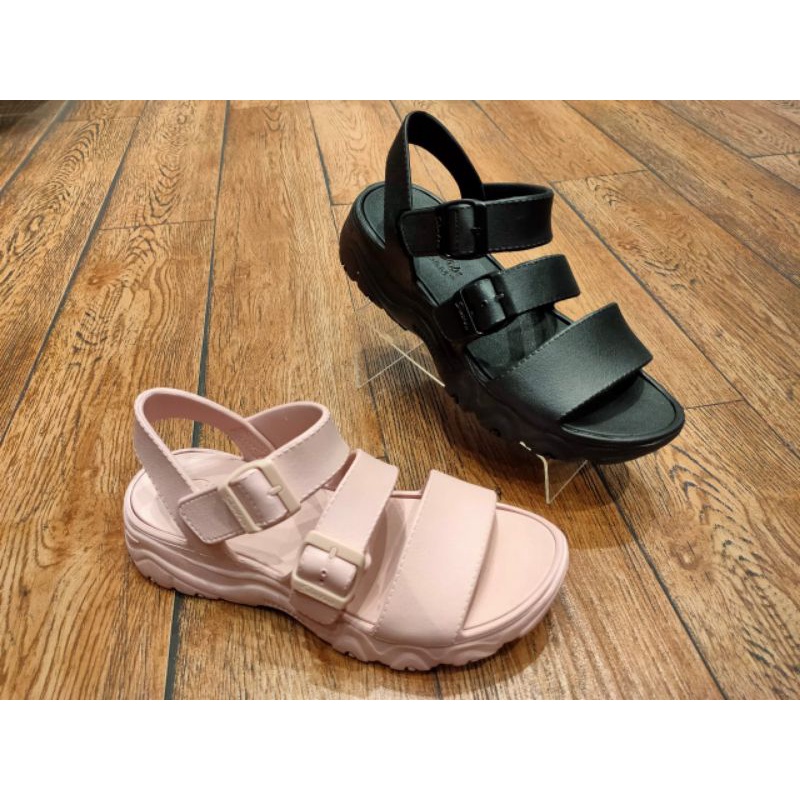 sandal skechers cali gear pink / sandal skechers d'lites 2 caligear / skechers d lites 2 cali gear