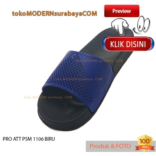 PRO ATT PSM 1106 BIRU sandal pria selop karet murah