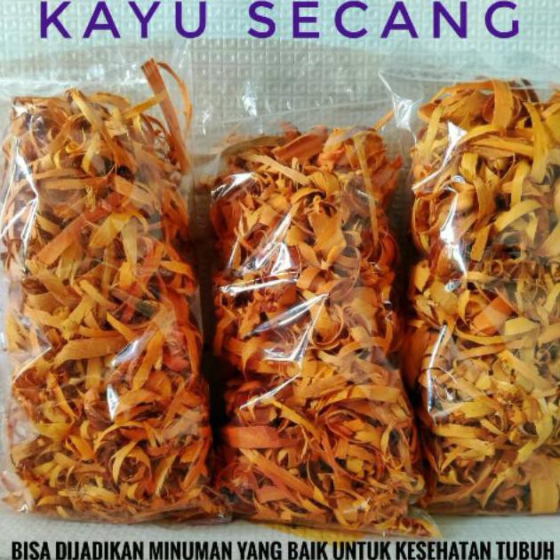 

ORIGINAL!! KAYU SECANG SERUT KERING 100GR READY..